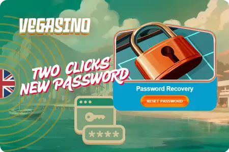 Password reset email with recovery link